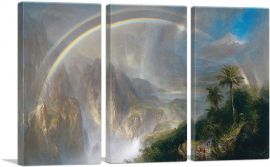 Rainy Season In The Tropics 1866-3-Panels-90x60x1.5 Thick