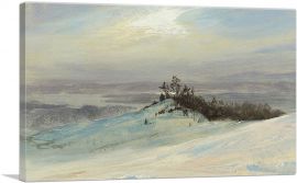 Winter Scene Olana-1-Panel-26x18x1.5 Thick