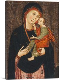 Madonna And Child 1295-1-Panel-12x8x.75 Thick