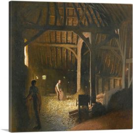 The Barn At Deers Farm 1911-1-Panel-26x26x.75 Thick