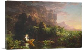 The Voyage Of Life Childhood 1842-1-Panel-26x18x1.5 Thick