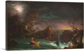 The Voyage Of Manhood Manhood 1842-1-Panel-12x8x.75 Thick