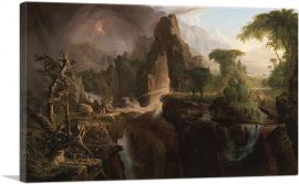 Expulsion From The Garden Of Eden 1828-1-Panel-40x26x1.5 Thick
