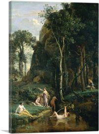 Diana Surprised in Her Bath 1836-1-Panel-60x40x1.5 Thick