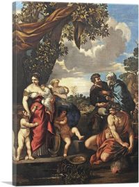 The Alliance Of Jacob And Laban-1-Panel-12x8x.75 Thick