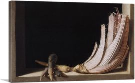 Still Life With Cardoon 1600-1-Panel-40x26x1.5 Thick