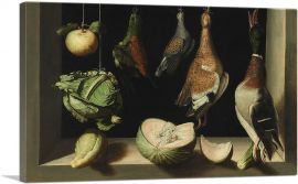 Still Life with Game Fowl 1603-1-Panel-26x18x1.5 Thick