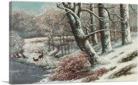 Winter Forest-1-Panel-40x26x1.5 Thick