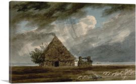 Shepherd's Hut Between Naples And Portici 1775-1-Panel-26x18x1.5 Thick