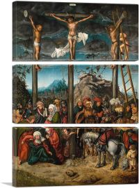 The Crucifixion-3-Panels-60x40x1.5 Thick