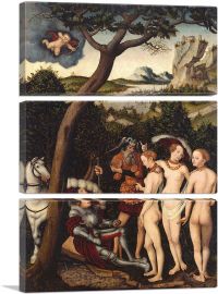 The Judgement Of Paris 1528-3-Panels-60x40x1.5 Thick