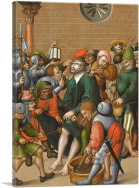 The Mocking Of Christ-1-Panel-40x26x1.5 Thick
