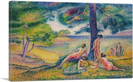 La Plage Ombragee 1902-1-Panel-40x26x1.5 Thick