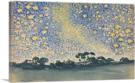 Landscape with Stars 1908-1-Panel-26x18x1.5 Thick