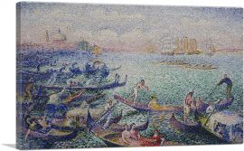 Regatta in Venice 1904-1-Panel-12x8x.75 Thick
