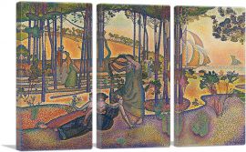 The Evening Air-3-Panels-60x40x1.5 Thick
