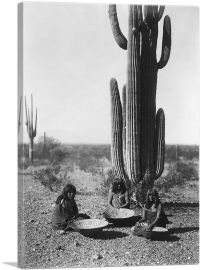 Seguaro Gatherers 1907-1-Panel-18x12x1.5 Thick