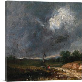 A Stormy Heath-1-Panel-12x12x1.5 Thick
