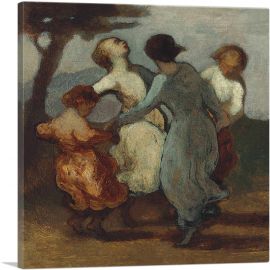 A Circle Of Children 1850-1-Panel-12x12x1.5 Thick