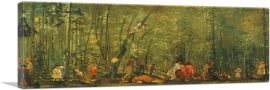 Springtime Of Delight 1906-1-Panel-36x12x1.5 Thick
