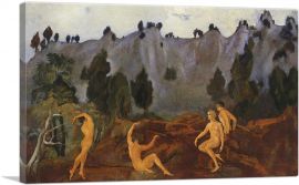 The Hesitation Of Orestes 1915-1-Panel-18x12x1.5 Thick