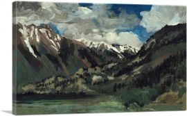 Twin Lakes Colorado Near Leadville 1907-1-Panel-12x8x.75 Thick