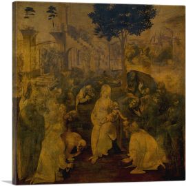 Adoration of the Magi-1-Panel-26x26x.75 Thick