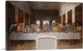 The Last Supper 1498-1-Panel-60x40x1.5 Thick
