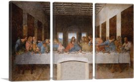 The Last Supper 1498-3-Panels-60x40x1.5 Thick