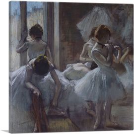 Dancers 1885-1-Panel-18x18x1.5 Thick