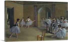 Rehearsal Hall at the Opera 1872-1-Panel-18x12x1.5 Thick