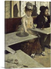 The Absinthe Drinker 1875-1-Panel-60x40x1.5 Thick