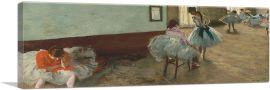 The Dance Lesson 1879-1-Panel-48x16x1.5 Thick