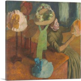 The Millinery Shop 1886-1-Panel-36x36x1.5 Thick