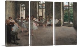 The Rehearsal 1878-3-Panels-60x40x1.5 Thick