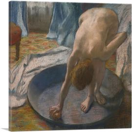 Woman in the Bath 1886-1-Panel-18x18x1.5 Thick