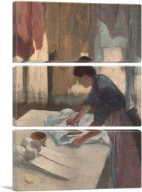 Woman Ironing 1887-3-Panels-90x60x1.5 Thick