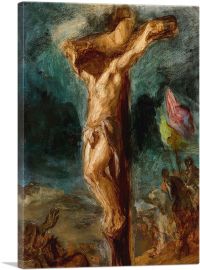 Crucifixion 1846-1-Panel-18x12x1.5 Thick