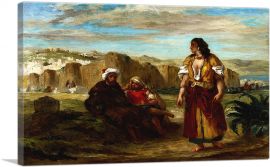 View of Tangier 1852-1-Panel-40x26x1.5 Thick