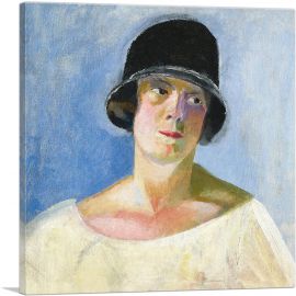Portrait Of Helene 1923-1-Panel-18x18x1.5 Thick