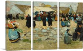 Breton Market 1905-3-Panels-90x60x1.5 Thick