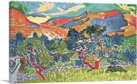 Mountains At Collioure 1905-1-Panel-12x8x.75 Thick