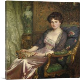 Mrs George Pinckard 1911-1-Panel-18x18x1.5 Thick