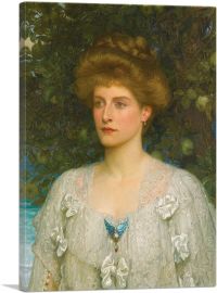 Portrait Of Susannah Pearson 1904-1-Panel-26x18x1.5 Thick