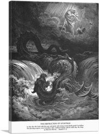 The Destruction Of Leviathan-1-Panel-18x12x1.5 Thick