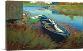 Boats at Rest 1895-1-Panel-18x12x1.5 Thick