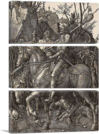 Knight, Death and the Devil-3-Panels-60x40x1.5 Thick
