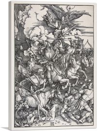 The Four Horsemen of the Apocalypse 1498-1-Panel-40x26x1.5 Thick