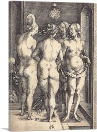 The Four Witches 1497-1-Panel-12x8x.75 Thick