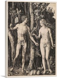 Adam and Eve 1504-1-Panel-12x8x.75 Thick